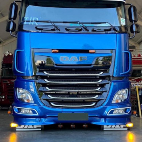 F CORE Tafels Op Het Dashboard Vrachtwagen Compatibel Voor DAF XF 106 01 14 Midden Led Paneel Blauw 1534225716