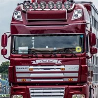 GFK/Polyester Sonnenblende DAF XF 105/106-2