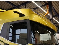 Polyester Sun Visor DAF XF / XG / XG+-3