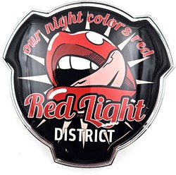 Grill Emblem Red Light District tongue