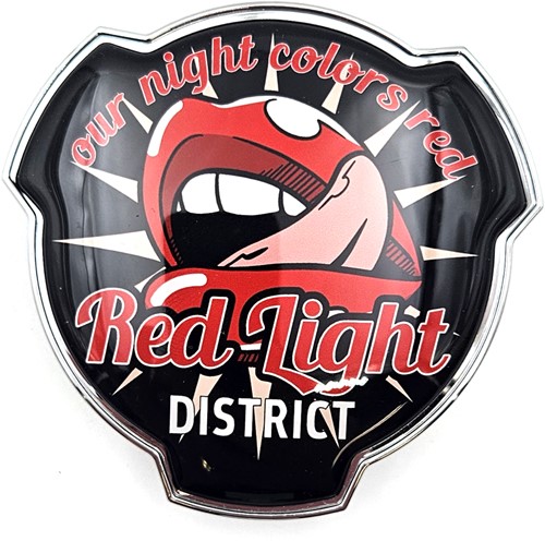 Grill Emblem Red Light District tongue