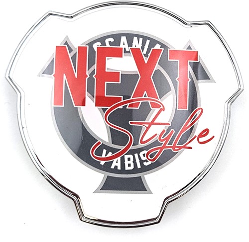 Embleem Next Style wit
