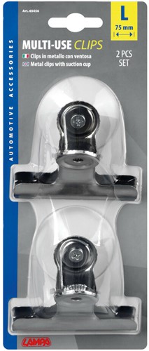 Suction cup with paper clip 2 pieces-2