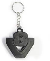 Schlüsselanhänger V8 schwarz