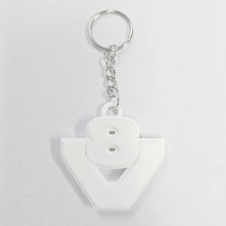Keychain V8 white