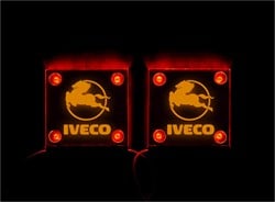 Set van 2 Lichtbakjes Iveco Plexiglas