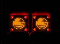 Set van 2 Lichtbakjes Iveco Plexiglas