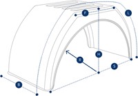 Kunststoffkotflügel 510 x 1770 x 430 x 1000 x 550 x 510 mm-3