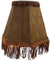 Armaturenbrettlampe rund Luxus dunkelbraun mit dunkelbraunen Zahnseiden