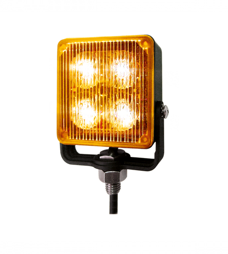 LED SQ 4 Flitser Oranje