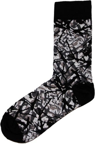 Deense pluche sokken - Grijs - 34-36