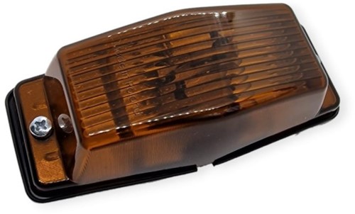 Dubbelbrander met oranje/smoke glas