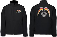 Softshell jacket Scania Vabis with flags Germany - Germany