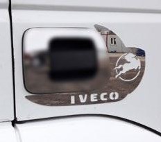Edelstahlrahmen Türgriff Iveco
