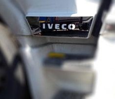RVS Opstap decoratie Iveco