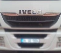Stainless steel grill strip Iveco