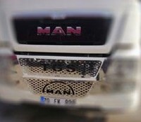 RVS Grill set MAN TGS