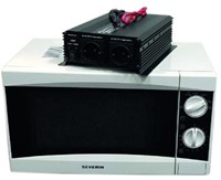 Inverter 1500W and Microwave 700W