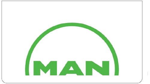 Set Spatlappen wit MAN groen