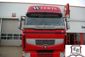 Stainless Steel Stone Catcher for Renault Premium-2