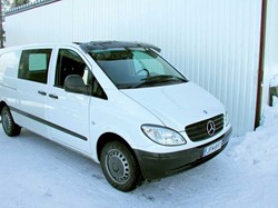 Acryl Zonneklep Mercedes Vito/Viano vanaf 2004
