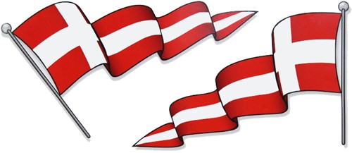 Wimpel Dänemark