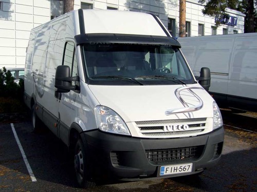 Acryl Zonneklep Iveco Daily vanaf 1999 - 2014