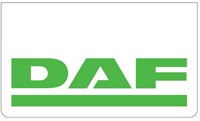 Set Mudflaps white DAF green