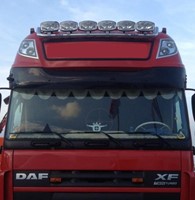 Acryl Zonneklep DAF XF 105/106 80 mm langer-2