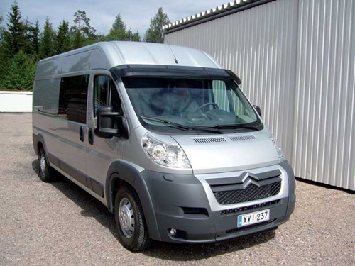 Acryl Zonneklep Citroën Jumper vanaf 2007