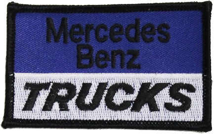 Bügelemblem Mercedes Benz Trucks Truck Accessoires