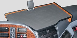 Dashboard driver table Mercedes Actros from 03 with cutout walnut