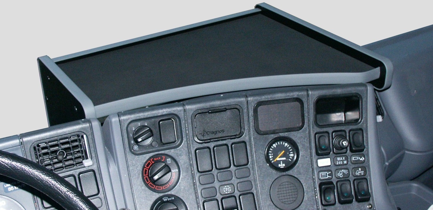 Dashboard driver table Scania 4 black