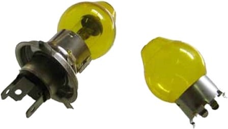 Geel kapje H4 Lamp