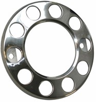 10 holes Stainless steel step ring open 22.5" 1 piece Steel Rim