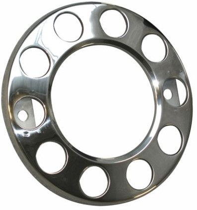 10 holes Stainless steel step ring open 22.5" 1 piece Steel Rim