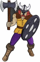 Bügelemblem Wikinger