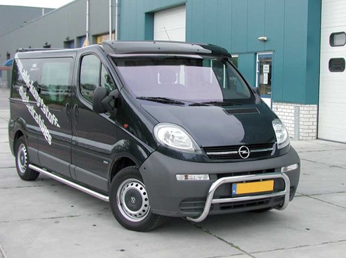 Acryl Zonneklep Nissan Primastar alle bouwjaren