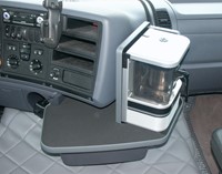 Dashboard coffee table Scania R black