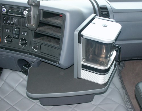 Dashboard koffie tafel Scania R zwart