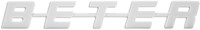 Kunststof embleem BETER - Dikke Uitvoering!