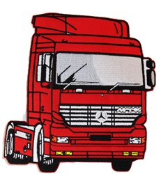 Ironing Emblem Mercedes Actros large