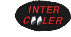 Strijk embleem Intercooler met ogen