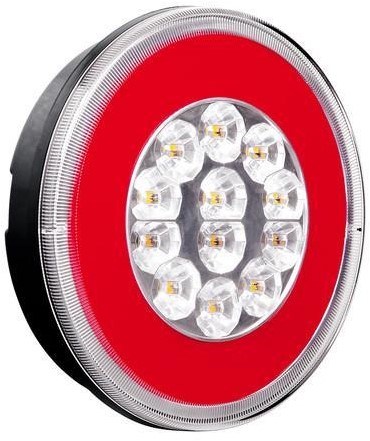 LED Achterlamp 140mm 2 functies