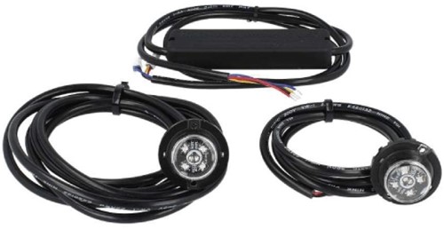 LED Inbouw/opbouw flitser set