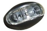 Opbouw LED ovaal Wit