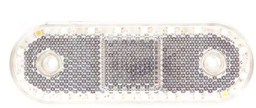 LED Markeerverlichting ovaal Wit