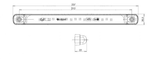 LED 3rd Brake Light Red-3