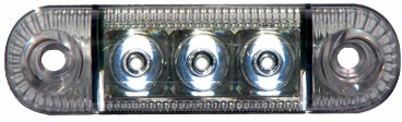 LED Opbouw 3 LEDS Wit