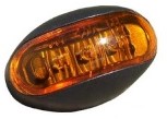 Opbouw LED ovaal Oranje